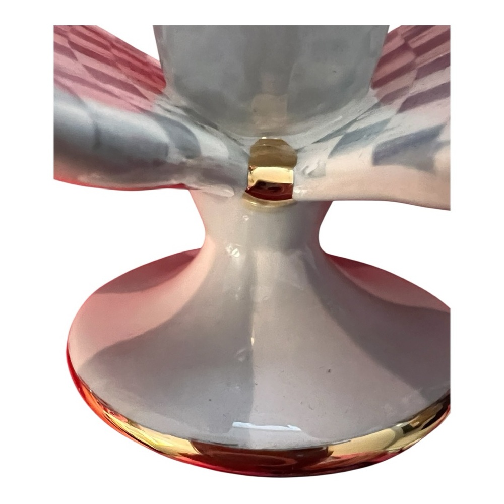 MacKenzie-Childs NWT, NIB Gorgeous Sterling Check Butterfly Candle Holders Set/2 - Picture 11 of 14